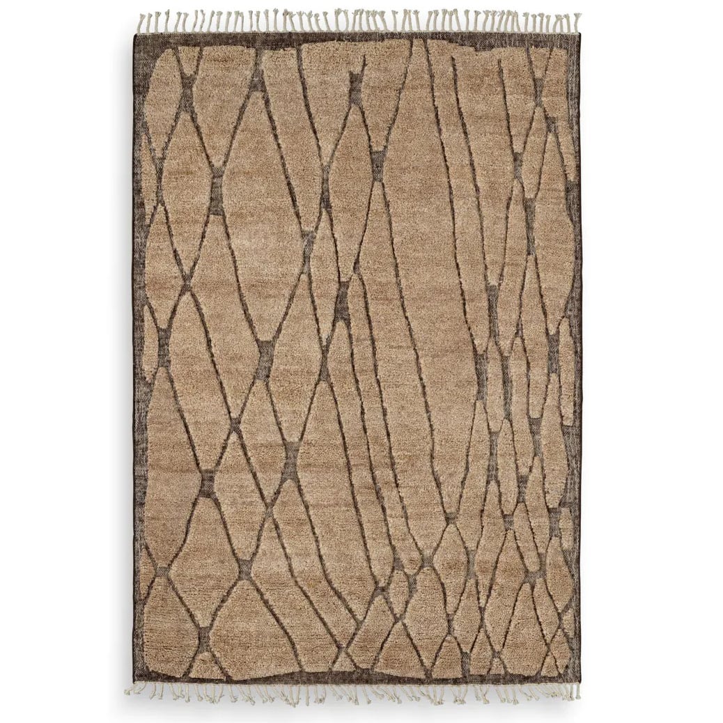 Coralie Rug in Brown - 200 x 300cm