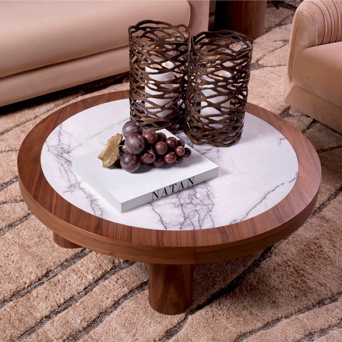 Coffee Table Presedio in Walnut