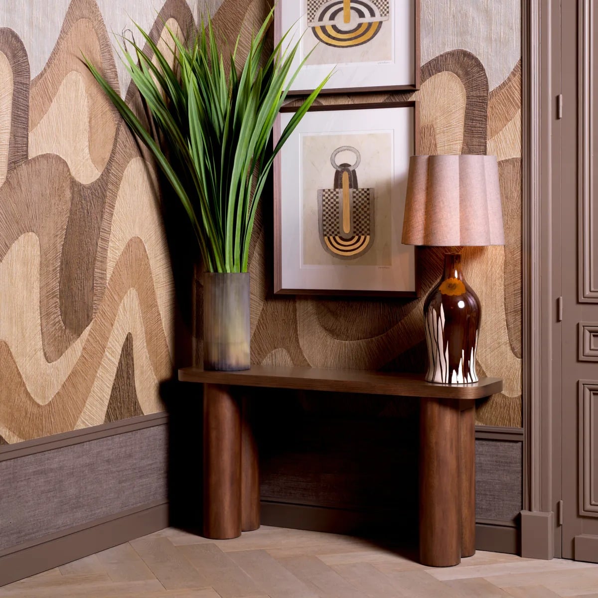 Lindbrook Console Table in Brown
