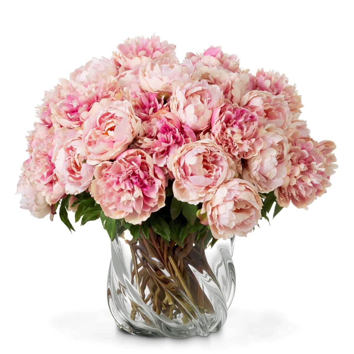 Bouquet of Peonies Real Touch 48 Pieces in 2 Varieties in Pink