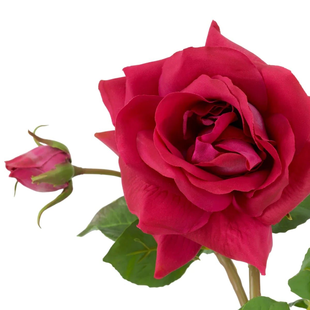 Bouquet of Roses Real Touch 72 Pieces in 3 Varieties in Pink and Red