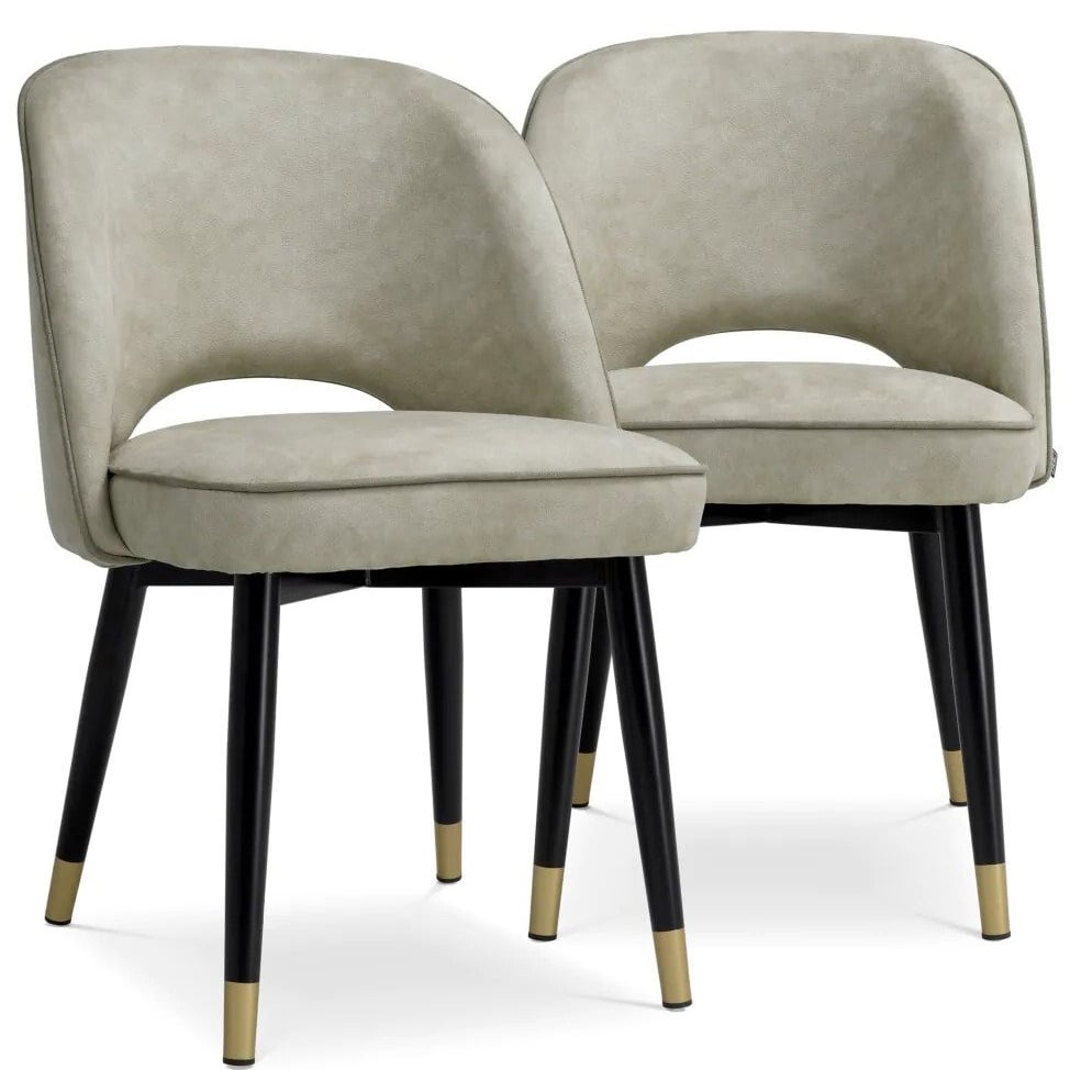 Cliff Dining Chair in Mayer Silver - Set of 2