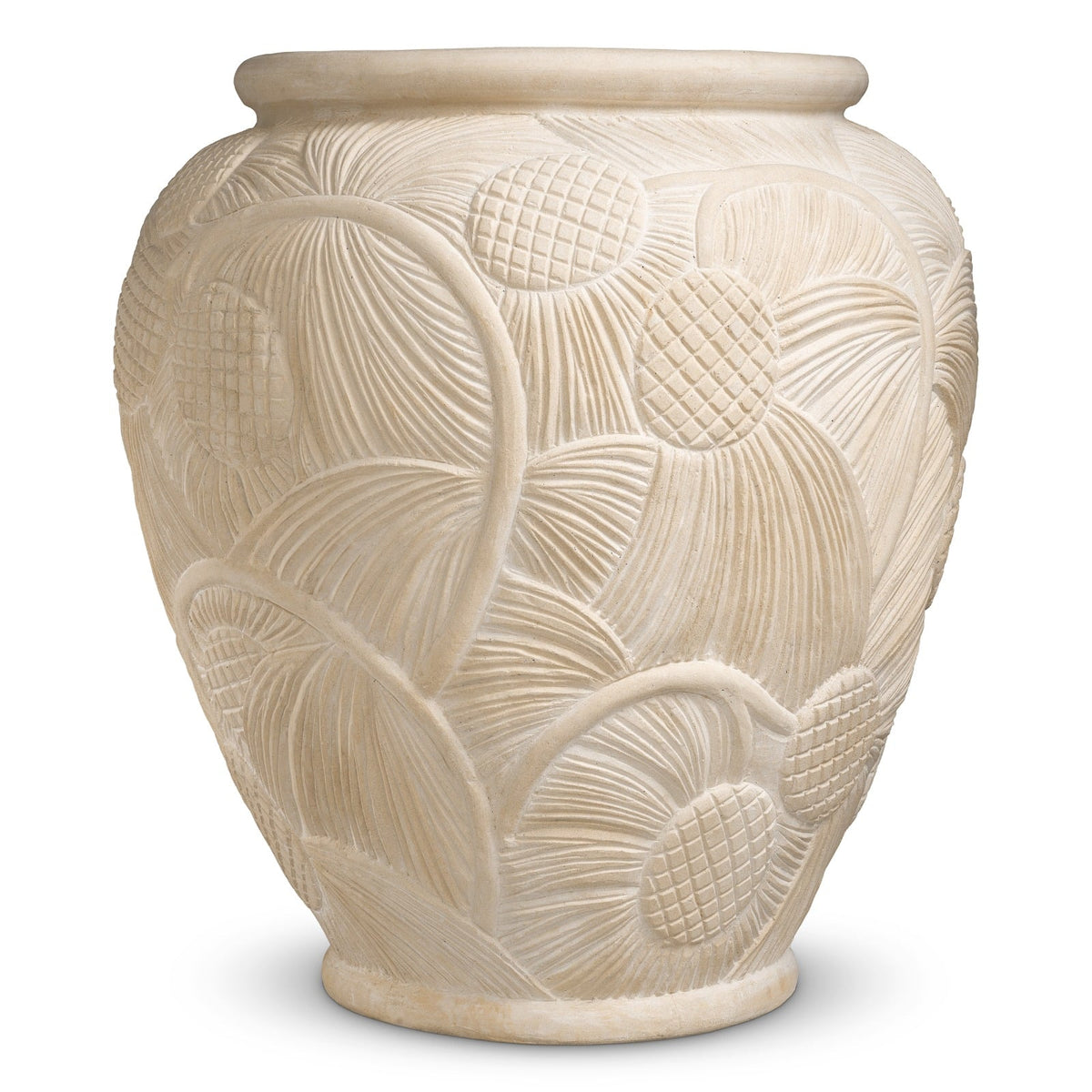 Yasmine Outdoor Planter in Cream