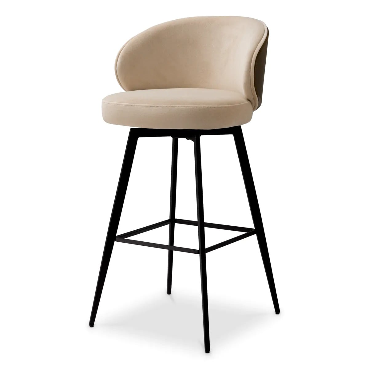 Bar Stool Camerota in Sabino Beige