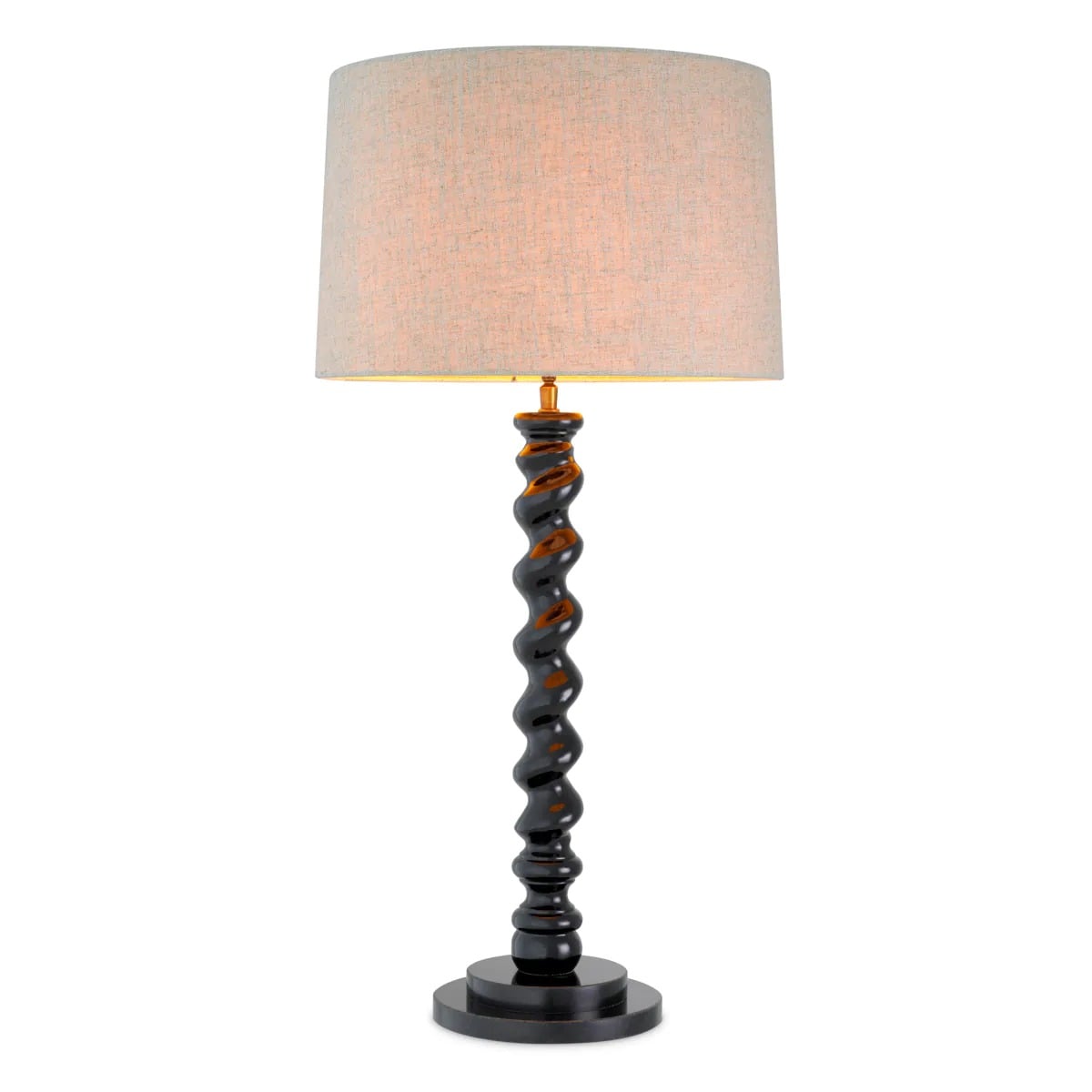 Table Lamp Massimo in Piano Black