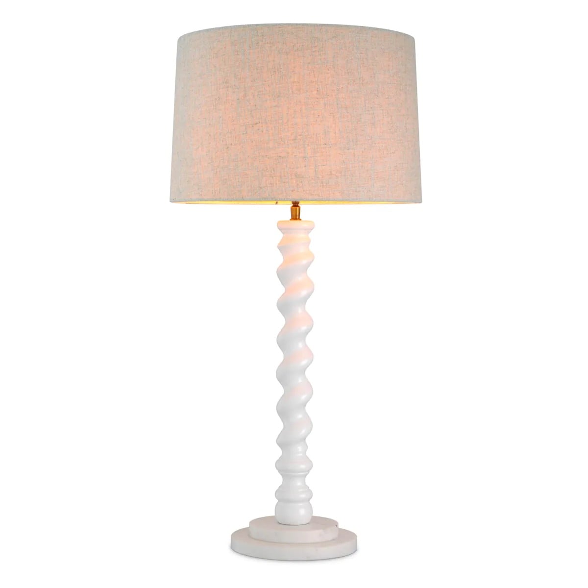 Table Lamp Massimo in Piano White
