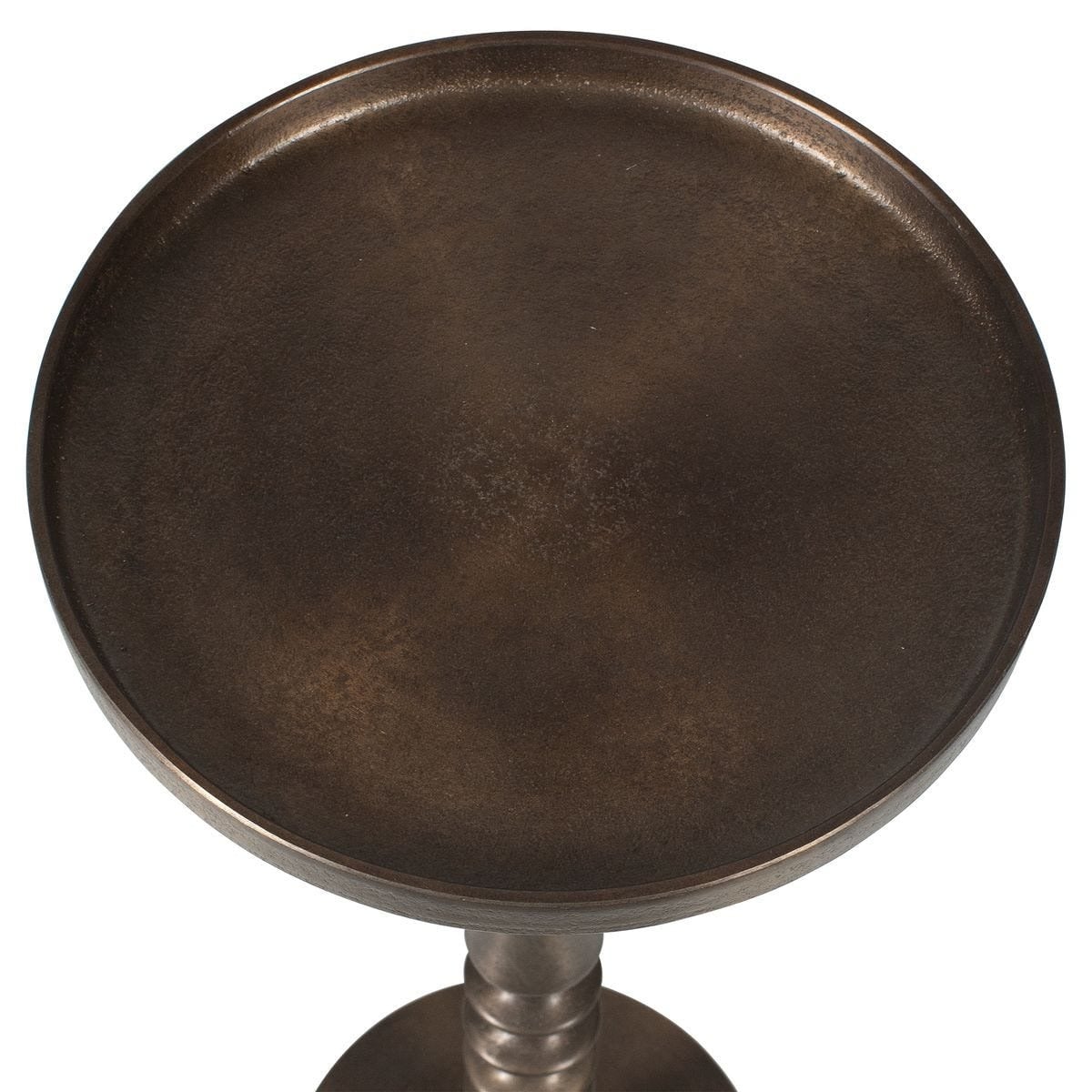 Klint Side Table in Antique Bronze