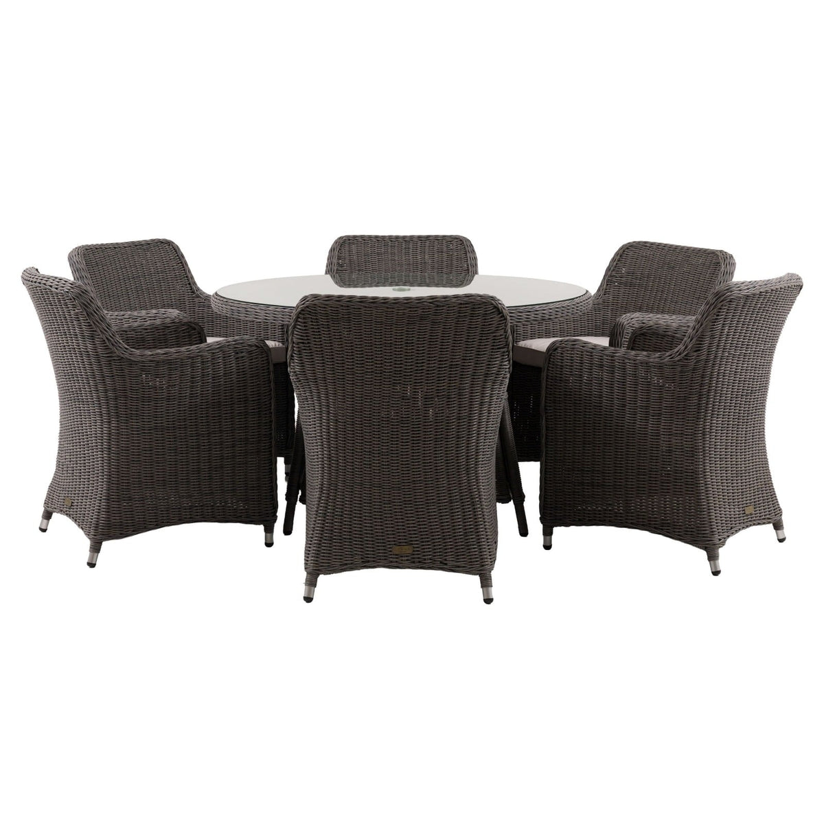 Didcot Outdoor 6 Seater Round Dining Set