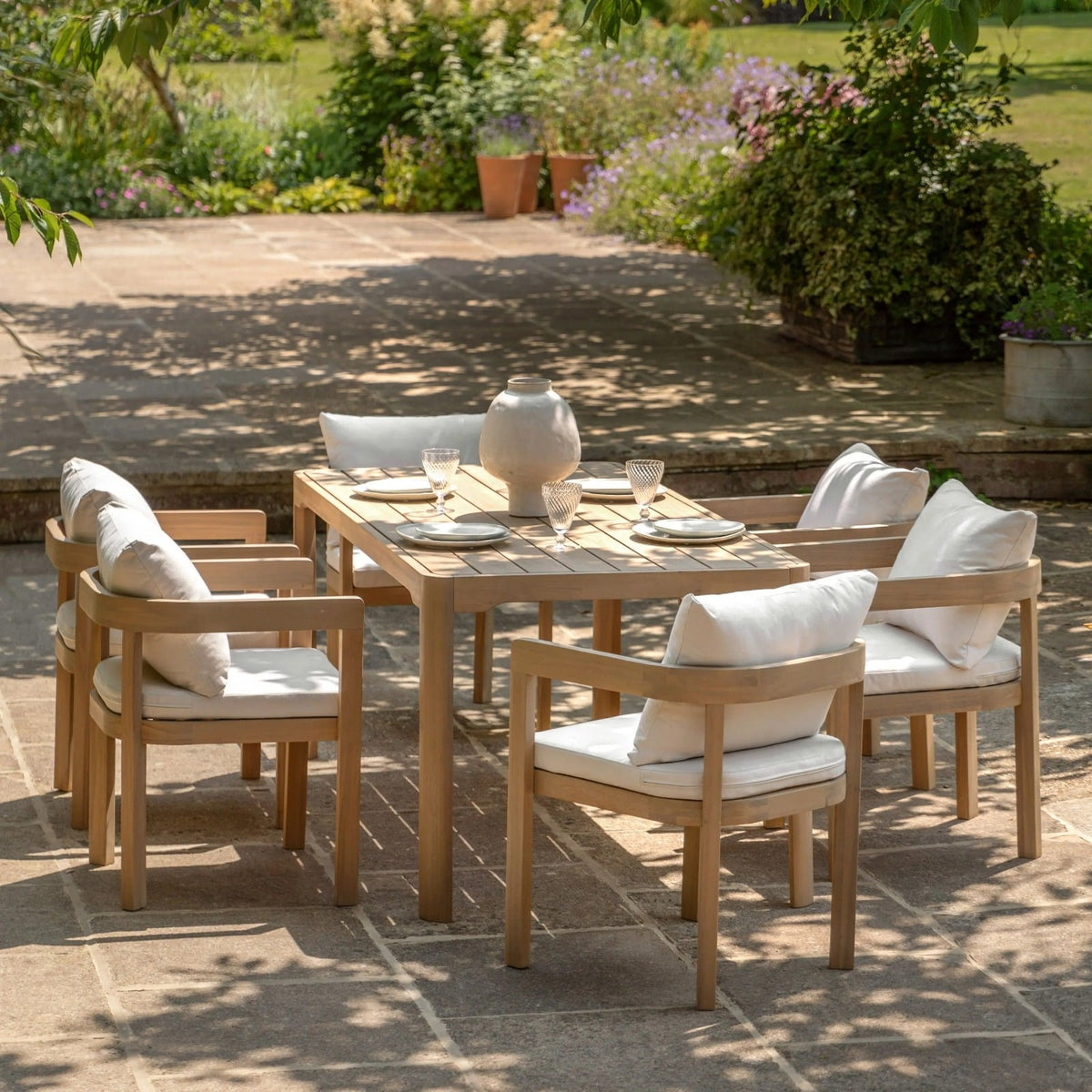 Hvar Outdoor 6 Seater Dining Set