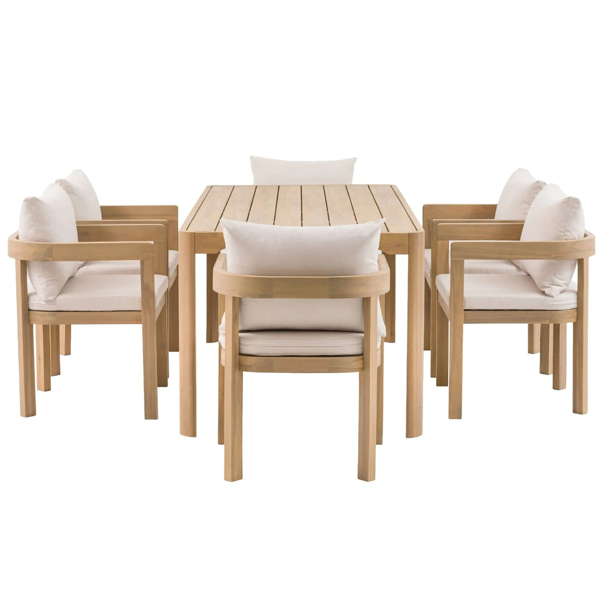 Hvar Outdoor 6 Seater Dining Set