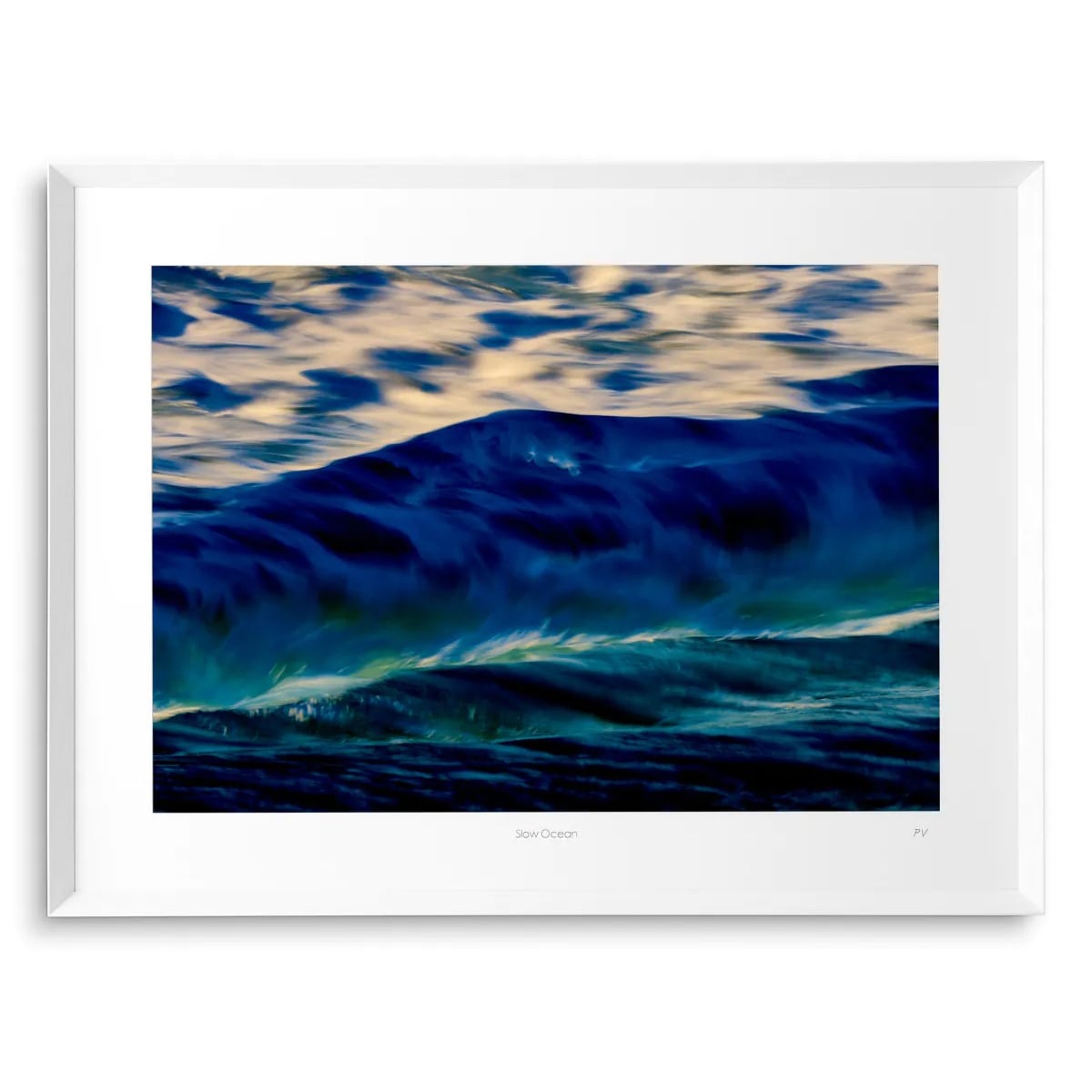 Slow Ocean Photography Print by Philippe Vogelenzang