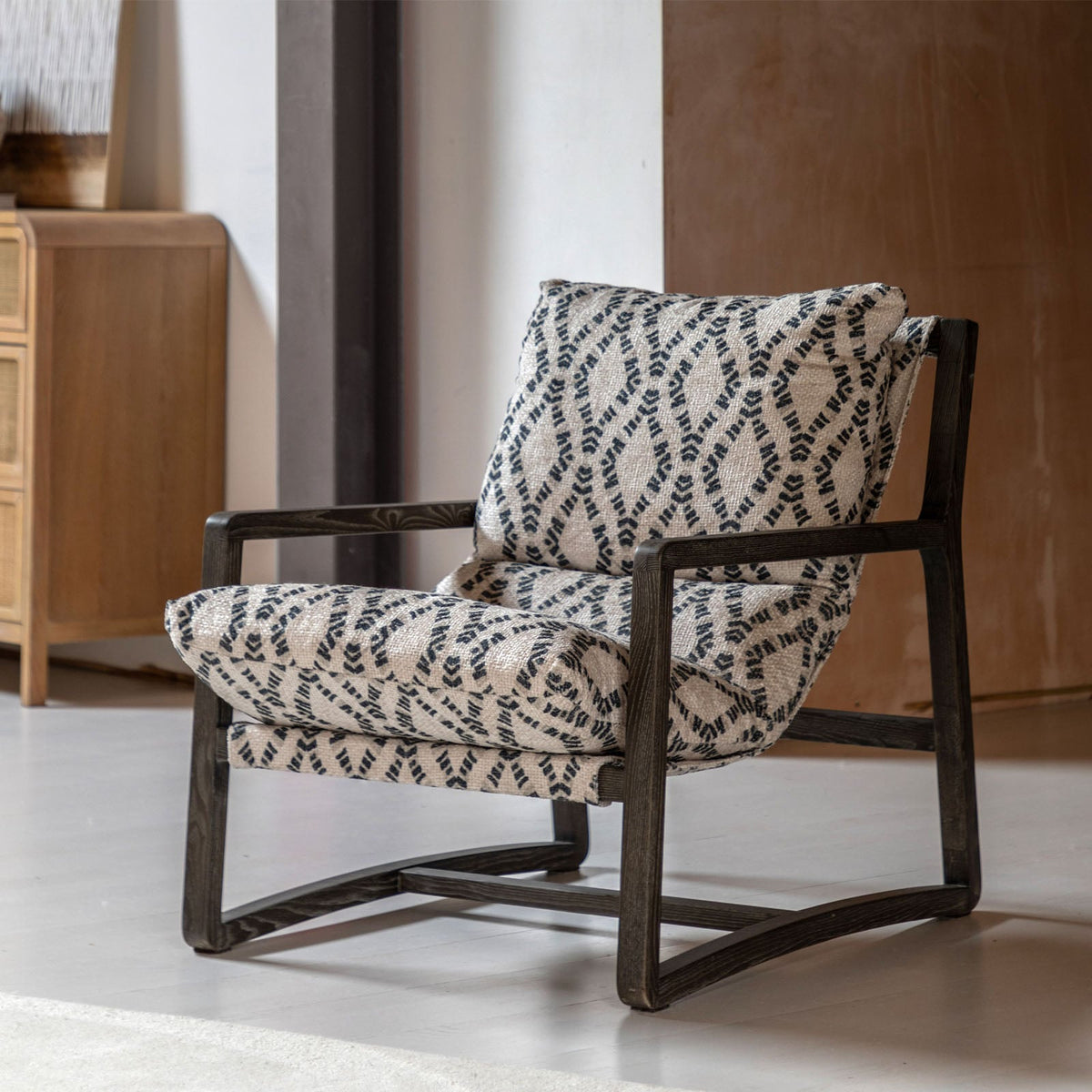 Burela Lounge Chair in Obi Diamond