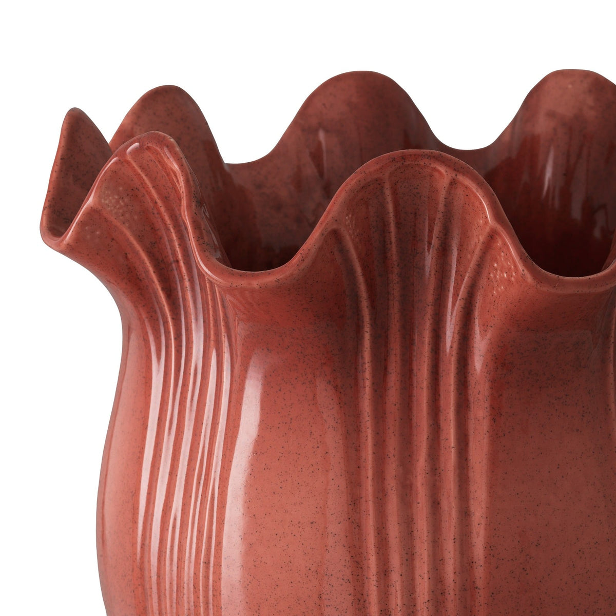 Tulipa Vase in Red
