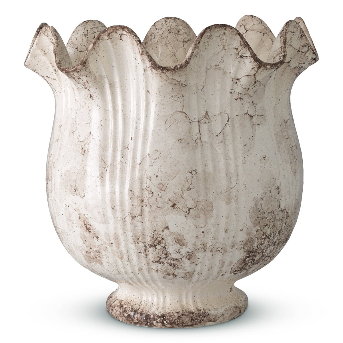 Tulipa Vase in Off-White