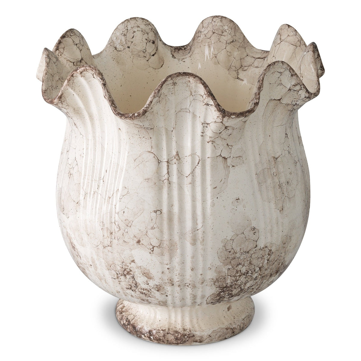 Tulipa Vase in Off-White