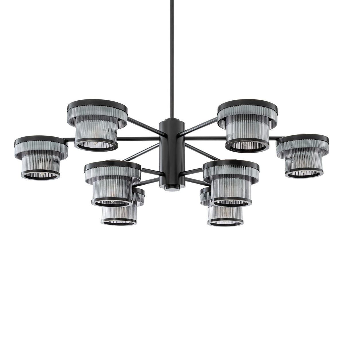 Andromeda Chandelier in Brass