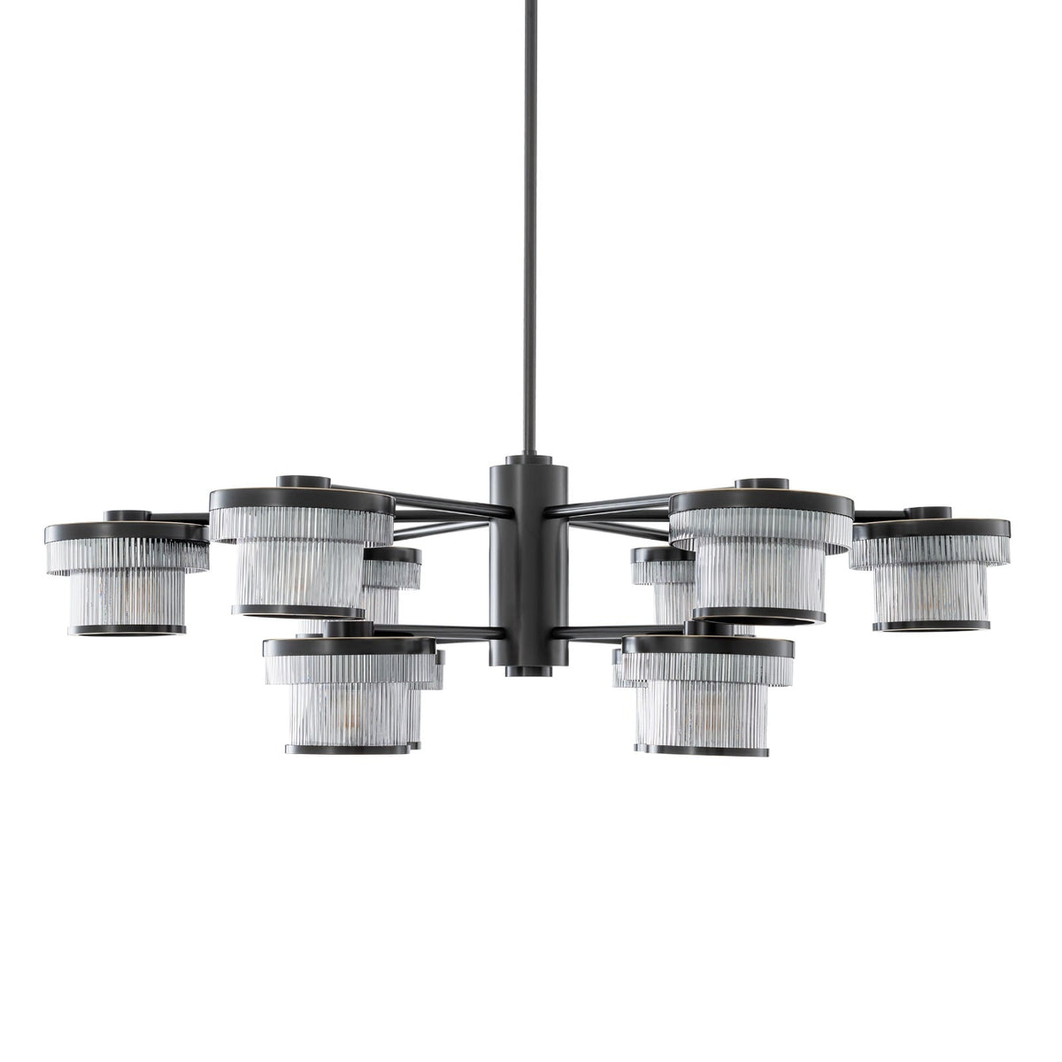 Andromeda Chandelier in Brass