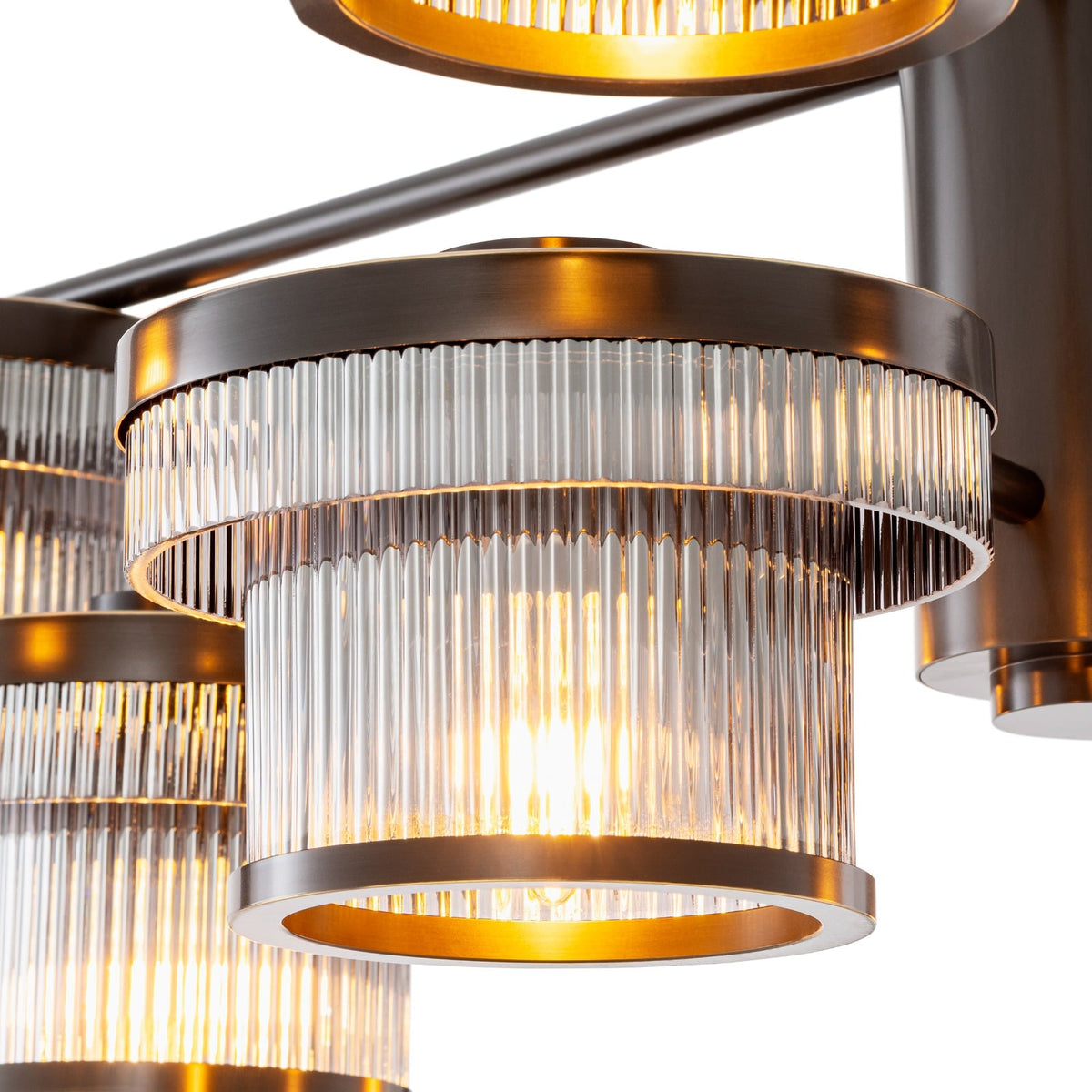 Andromeda Chandelier in Brass