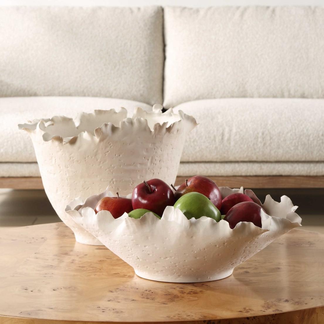 Blossom Tall Off-White Bowl