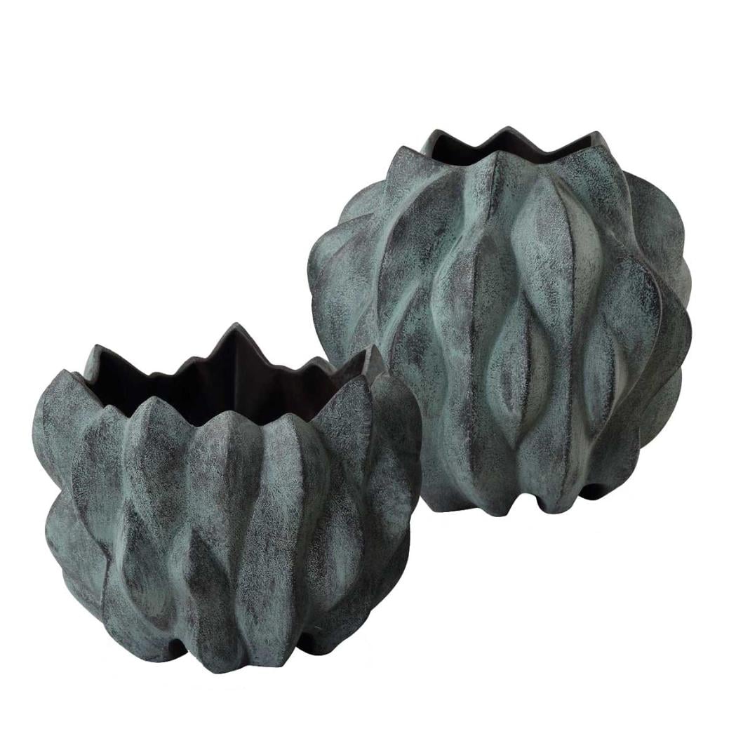 Verdant Bronze, Vases Set of 2