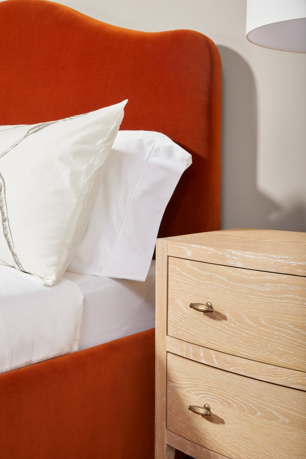 Timeless Two Drawer Bedside Table