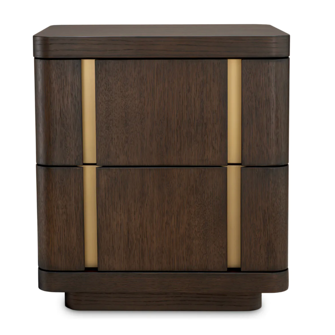 Small Nightstand Modesto in Mocha