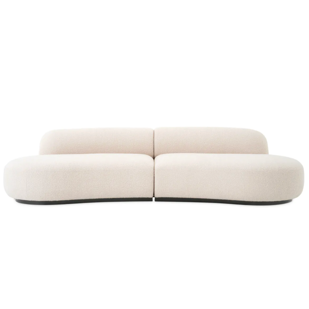 Bjorn Sofa in Bouclé Cream - Small