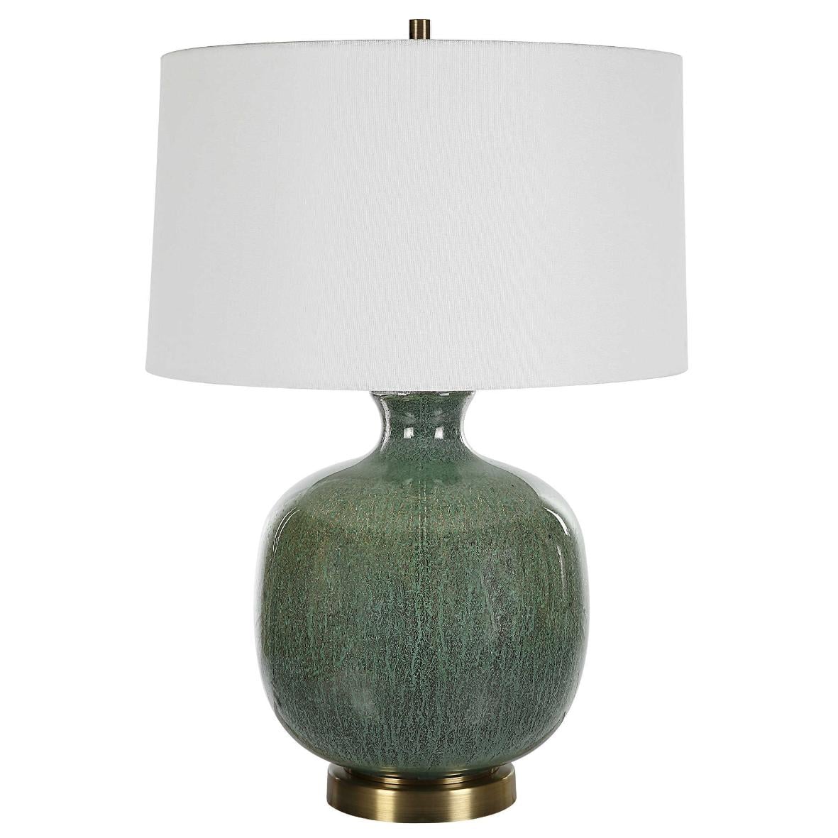Nataly Aged Green Table Lamp