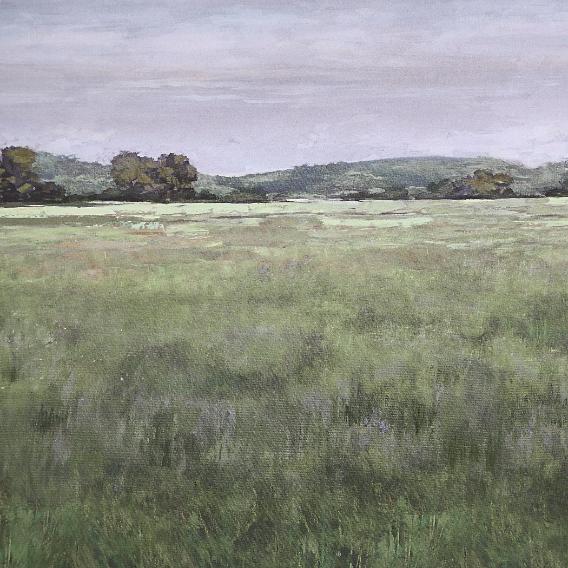Quiet Meadows Framed Prints, Set of 4