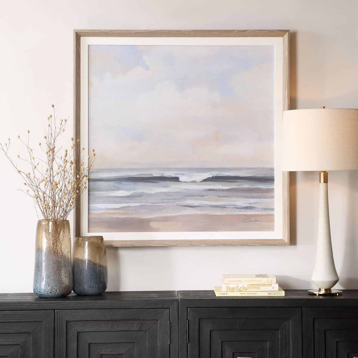 Haze Framed Print