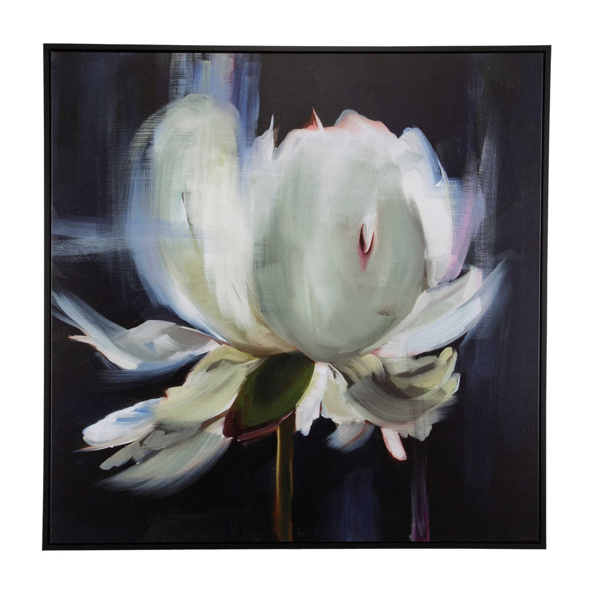 Peony Framed Canvas