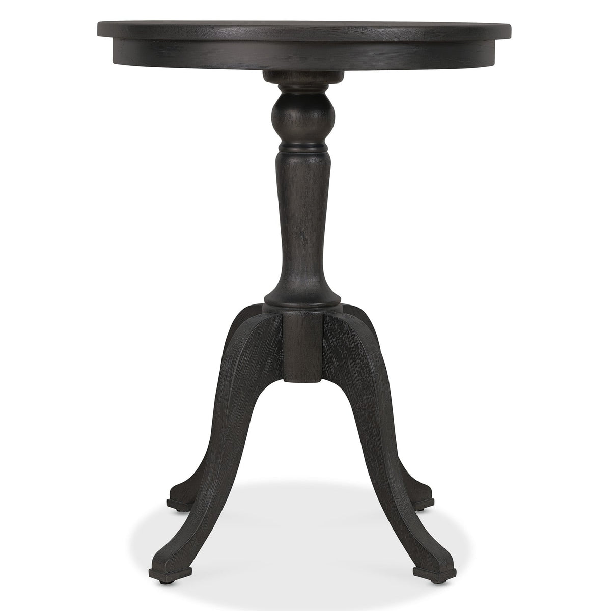 Timeless Round Side Table in Dark