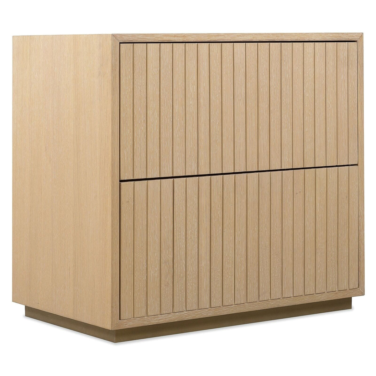 Academia Two Drawer Bedside Table