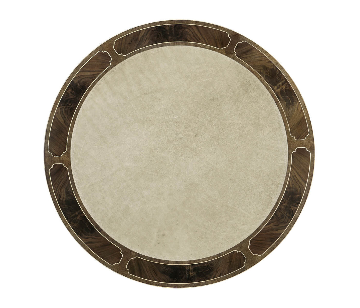 Drum Table Georgian - Bleached