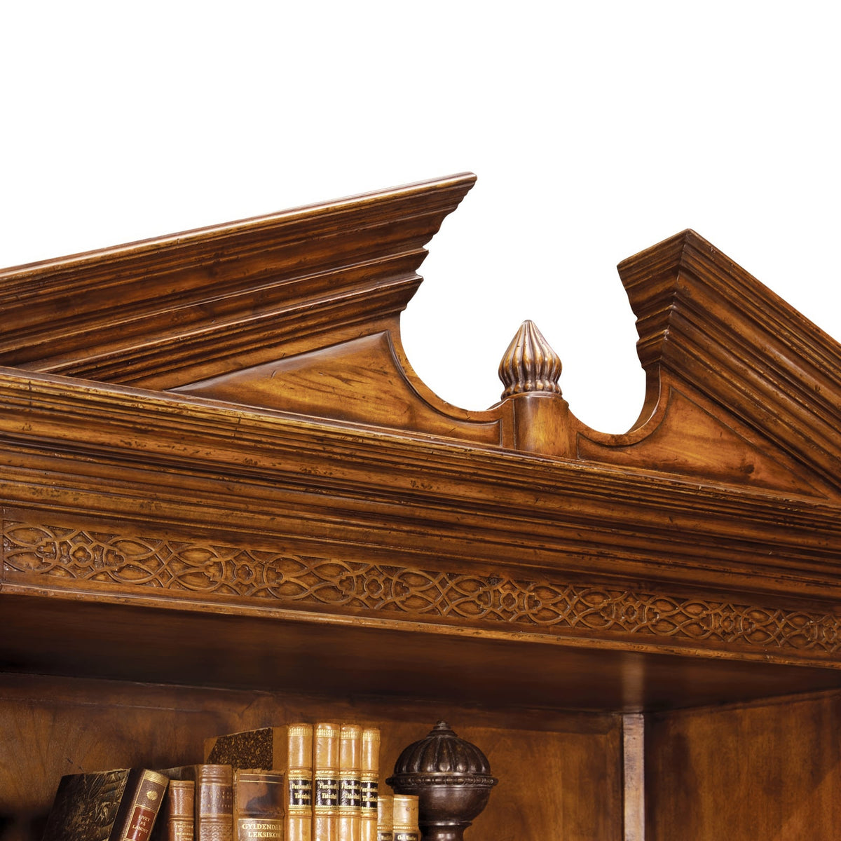 Walnut Open Bookcase