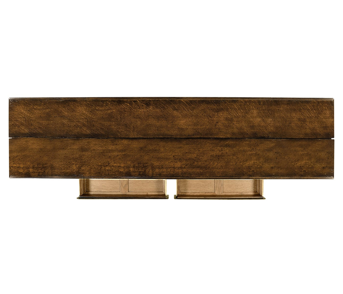 Forest Tudor Hunt Table in Dark Oak