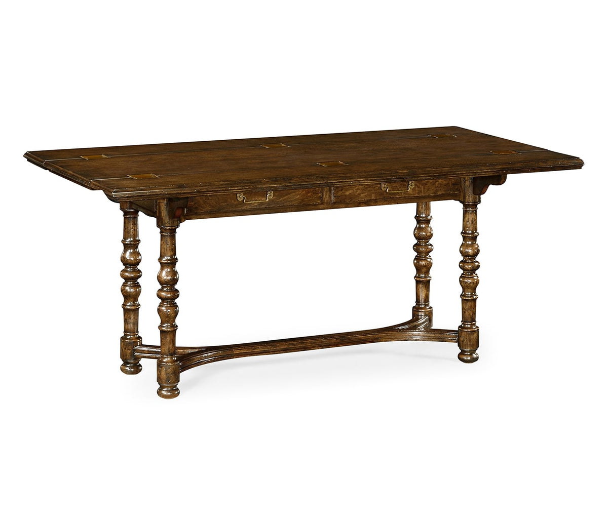 Forest Tudor Hunt Table in Dark Oak