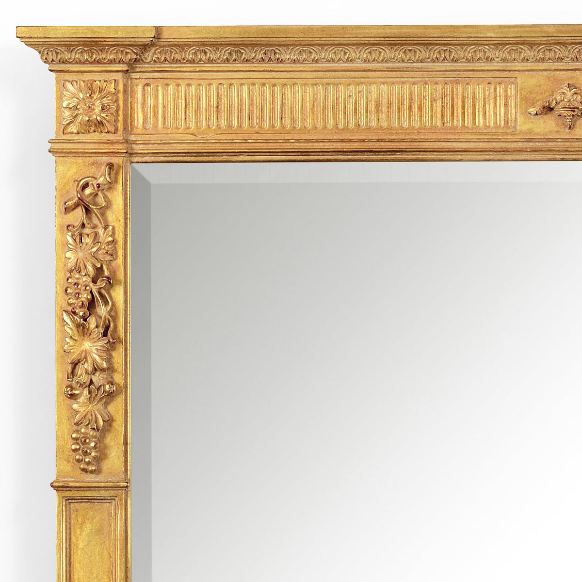 Empire Style Overmantle Mirror