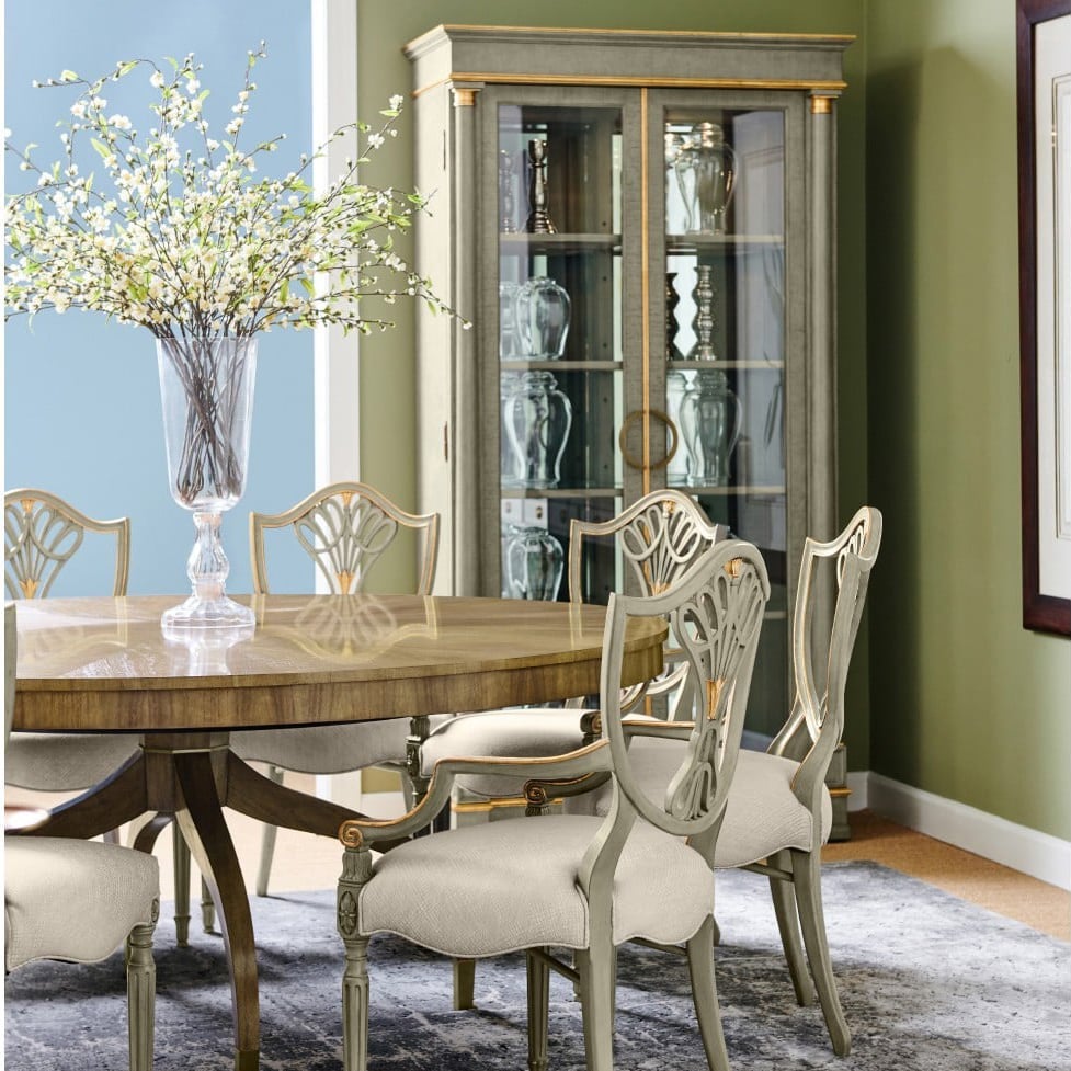 Buckingham Shield Back Arm Chair