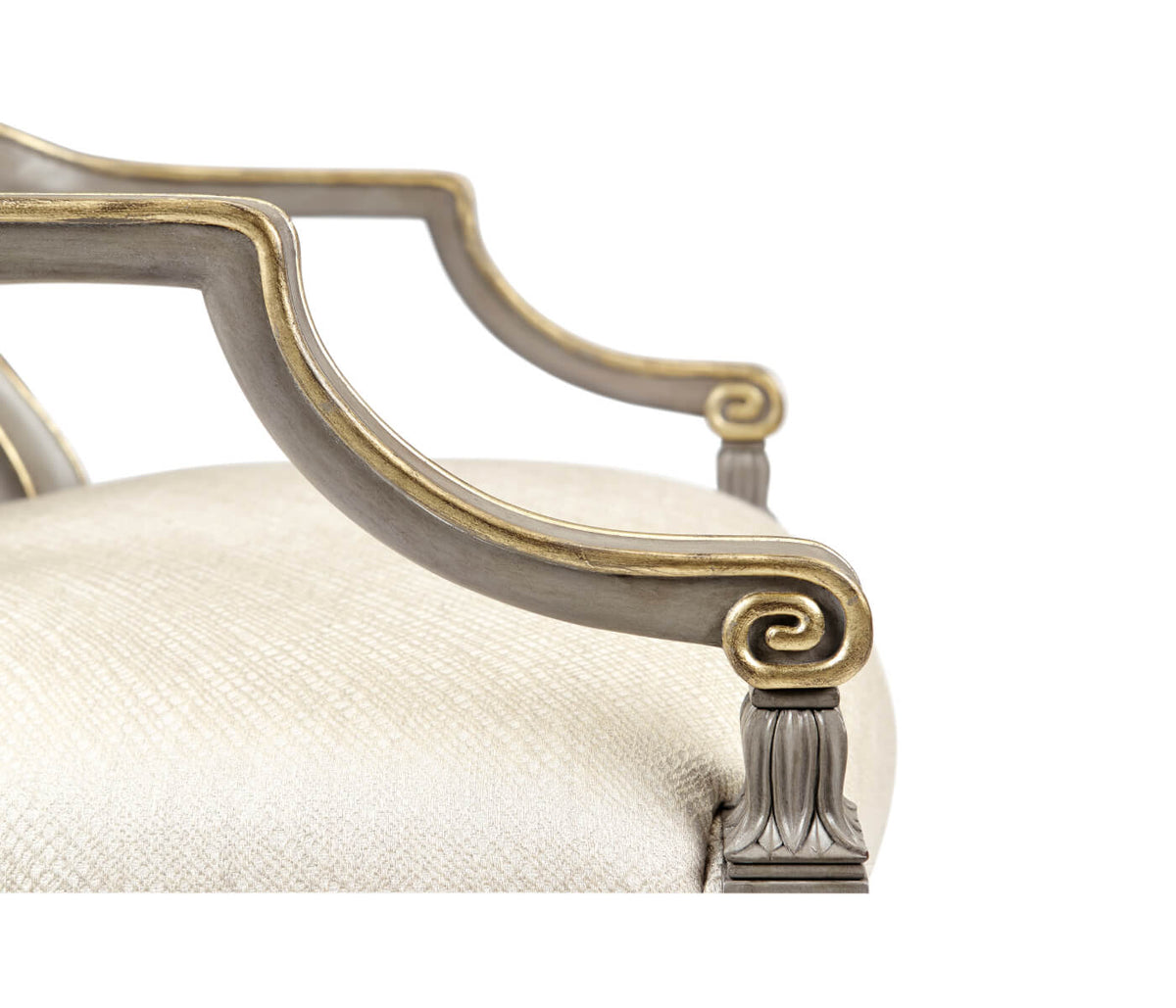 Buckingham Shield Back Arm Chair