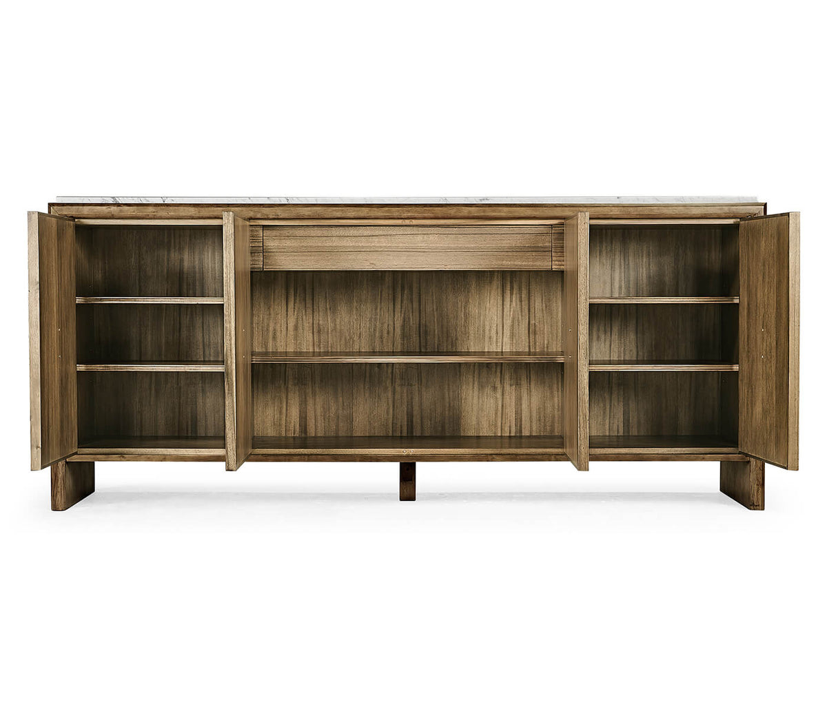 Hamilton White Marble Credenza