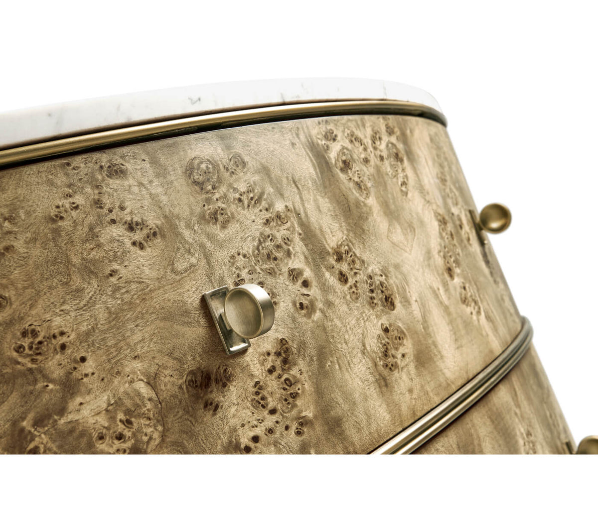 Hamilton Demilune with Marble