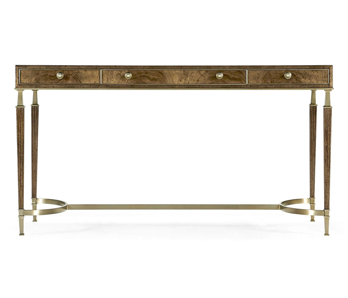 Barcelona Desk in Walnut Veneer
