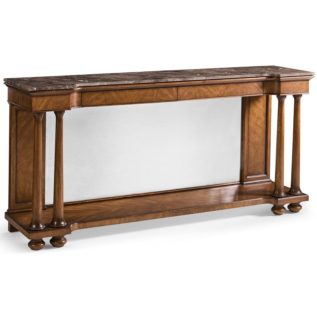 Hattie Mirrored Console Table