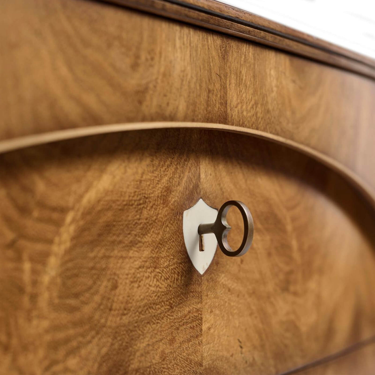 Orsman Three Drawer Bedside Table