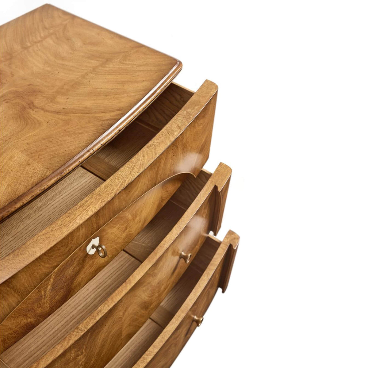 Orsman Three Drawer Bedside Table
