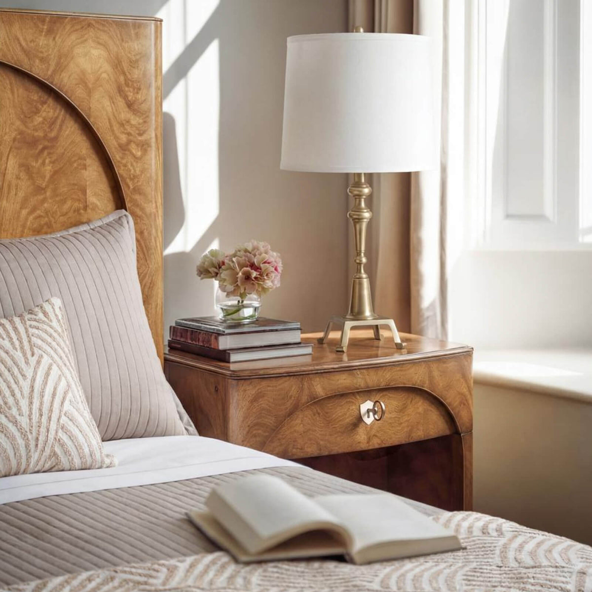 Orsman Open Bedside Table