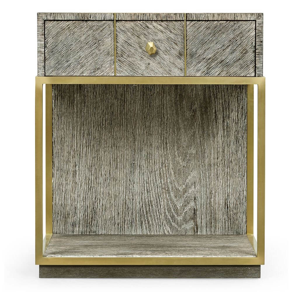 Geometric Bedside Table
