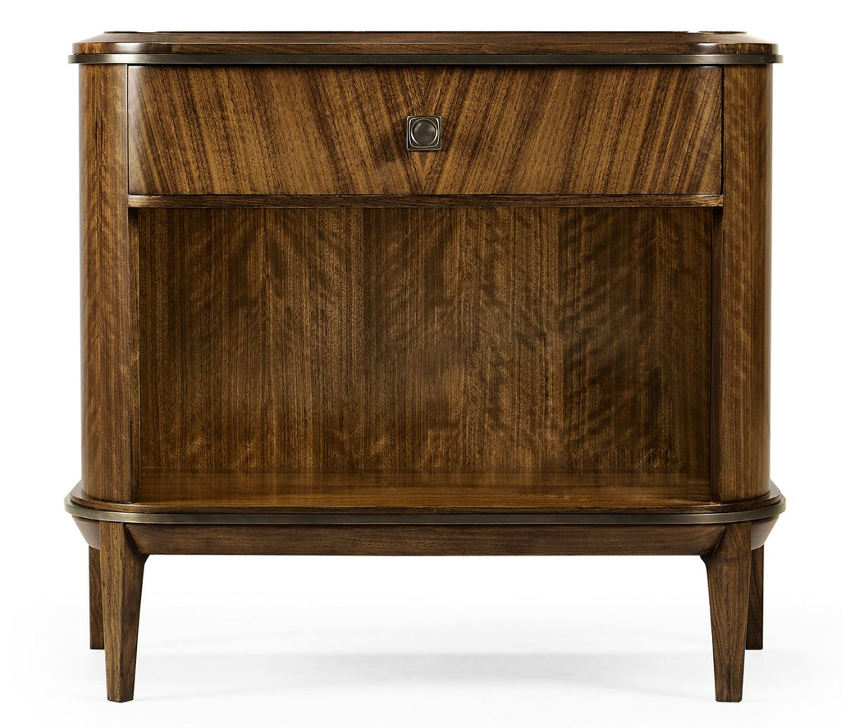 Garonne Walnut Bedside Cabinet