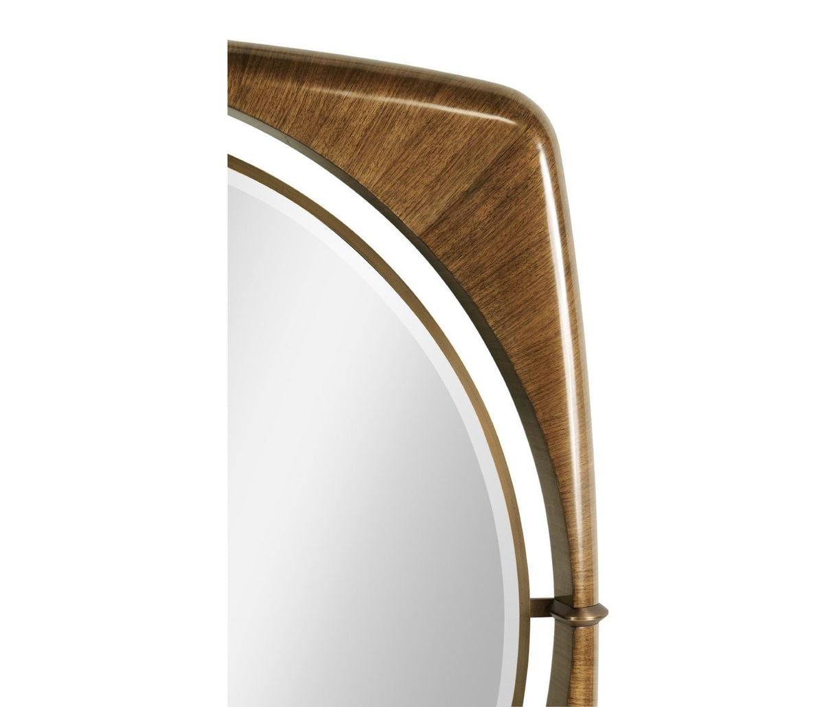 Garonne Walnut Framed Mirror - Large